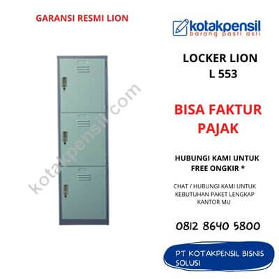 LION Locker Besi 3 Pintu L 553