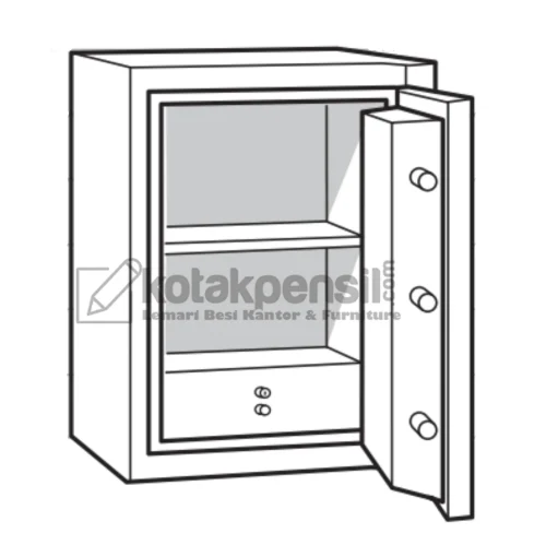 Brankas CHUBB NEW KING COBRA SIZE II