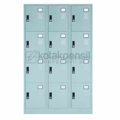 Locker Besi 12 Pintu ALBA LC 504 Gandeng 3