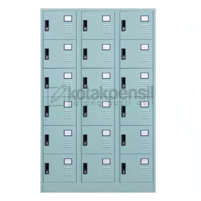 Locker Besi 18 Pintu ALBA LC 506 Gandeng 3