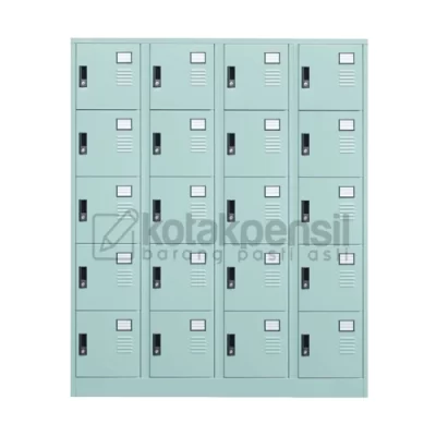 Locker Besi 20 Pintu ALBA LC 505 Gandeng 4