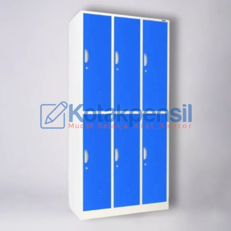 Locker Besi 6 Pintu KOZURE KL 6 W