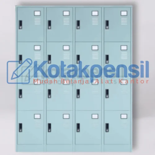 Loker Besi 16 Pintu ALBA LC 504 Gandeng 4