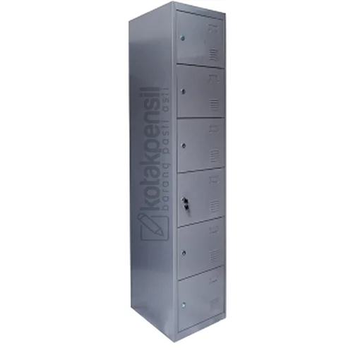 TIGER Locker Besi 6 Pintu CC-A6T