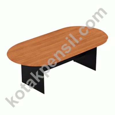 Meja Meeting Oval UNO UCT 4755 Cherry