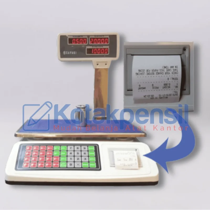Timbangan Digital SAYAKI ACS-P + Printer