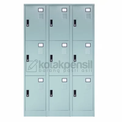 Locker Besi 9 Pintu ALBA LC 503 Gandeng 3