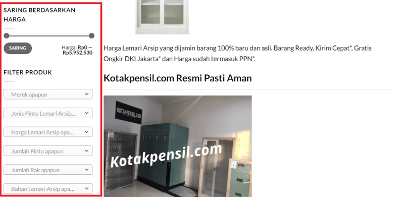 Filter Kotakpensil.com