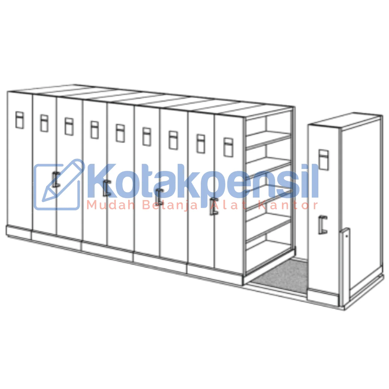 Mobile File ARGENTUM MF 10-22 (50 cpts) BY ALBA - Gambar 2