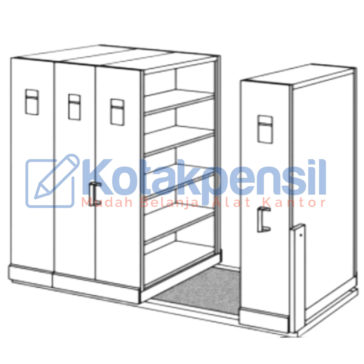 Mobile File ARGENTUM MF 4-22 (20 cpts) BY ALBA - Gambar 2