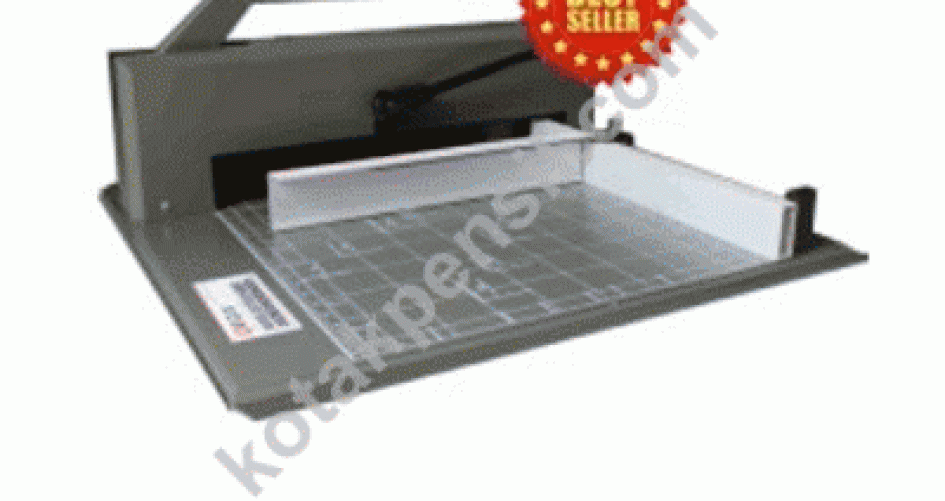 cara-menggunakan-pemotong-kertas-origin-500-xt