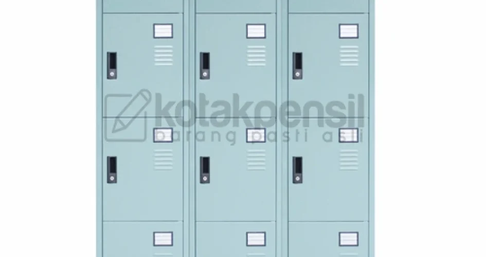 Locker Besi 12 Pintu ALBA LC 504 Gandeng 3